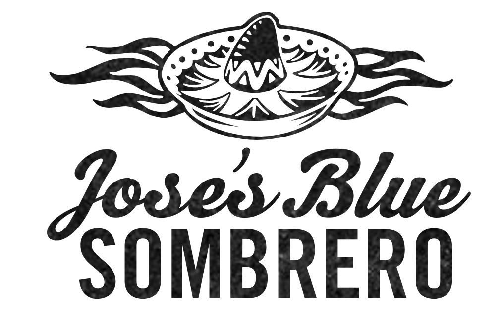 Joses Blue Sombrero-BW